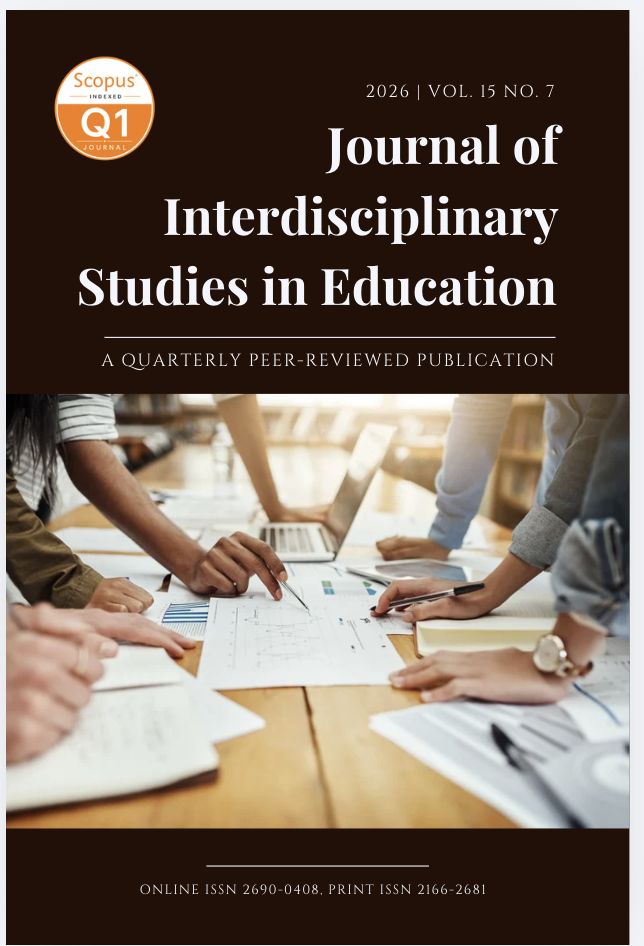 					View Vol. 15 No. 7 (2026): Journal of Interdisciplinary Studies in Education
				