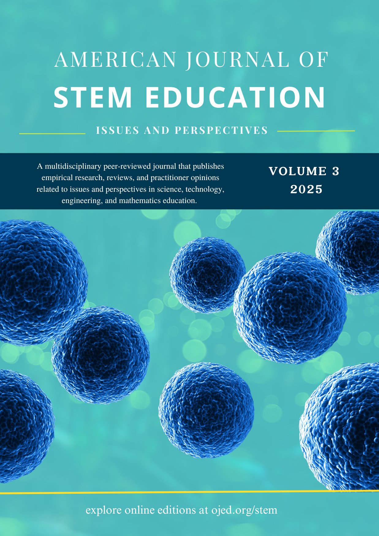 					View Vol. 3 (2025): American Journal of STEM Education: Issues and Perspectives
				