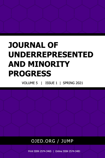 					View Vol. 5 No. 1 (2021): Journal of Underrepresented and Minority Progress
				