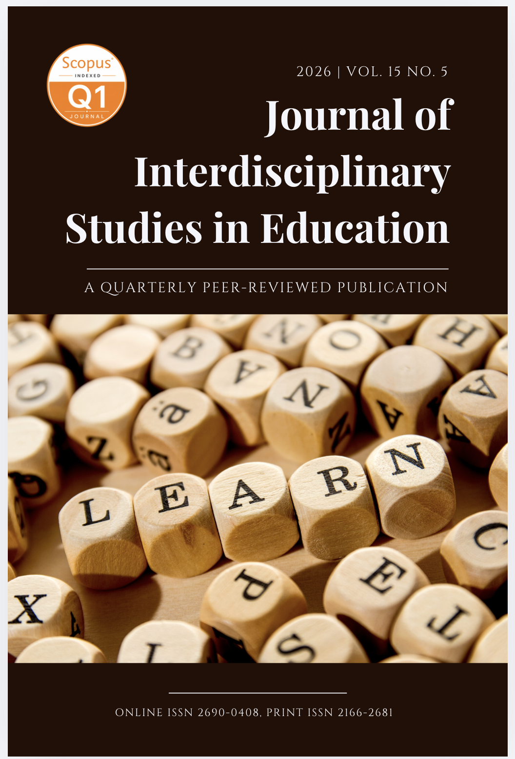 					View Vol. 15 No. 5 (2026): Journal of Interdisciplinary Studies in Education
				